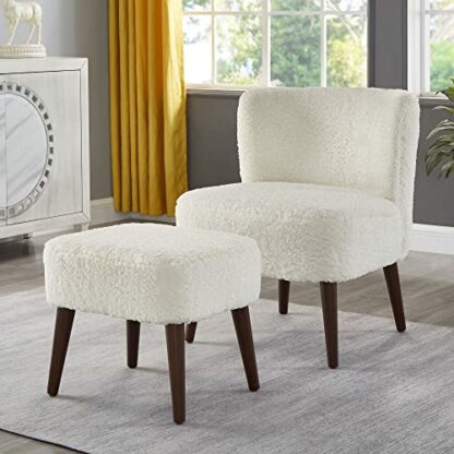 Chair with Ottoman/Ottoman - Image 3