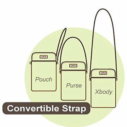 Chala Handbags Cow Cellphone Crossbody Handbag - Cow Lover Farmer, 5" x 7.5" x 1" 4 Chala Handbags Cow Cellphone Crossbody Handbag - Cow Lover Farmer, 5" x 7.5" x 1" - Image 4