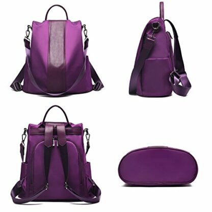 Charmore Women Backpack Ladies Rucksack Waterproof Nylon School bags Anti-theft Daypack Shoulder Bags - Image 3