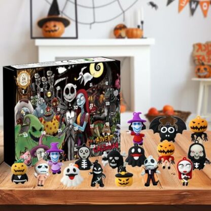 Christmas Horror Figures Advent Calendar 2024-24Pcs Scary Doll Collectible Figures & Surprise Toys, Christmas Countdown Gift 3 Christmas Horror Figures Advent Calendar 2024-24Pcs Scary Doll Collectible Figures & Surprise Toys, Christmas Countdown Gift - Image 3