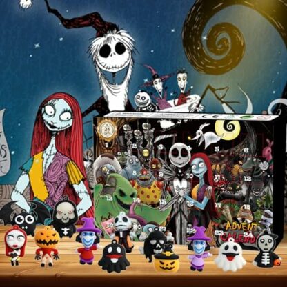Christmas Horror Figures Advent Calendar 2024-24Pcs Scary Doll Collectible Figures & Surprise Toys, Christmas Countdown Gift 2 Christmas Horror Figures Advent Calendar 2024-24Pcs Scary Doll Collectible Figures & Surprise Toys, Christmas Countdown Gift - Image 2