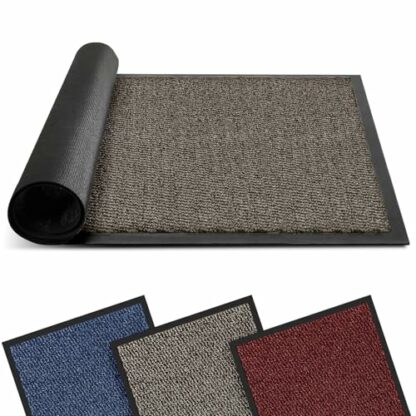 ComFymat Non-Slip Heavy Duty Dirt Trapper Doormat – Rubber Backed, Washable, Indoor & Outdoor Use | Perfect for Hallway, Kitchen, Entrance & Patio – Durable, Easy to Clean Floor Mat 2 ComFymat Non-Slip Heavy Duty Dirt Trapper Doormat – Rubber Backed, Washable, Indoor & Outdoor Use | Perfect for Hallway, Kitchen, Entrance & Patio – Durable, Easy to Clean Floor Mat - Image 2