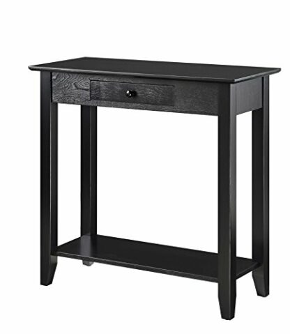 Convenience Concepts American Heritage Hall Table with Drawer and Shelf - Image 2