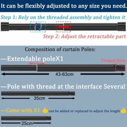 Curtain Pole 8084 - Image 3