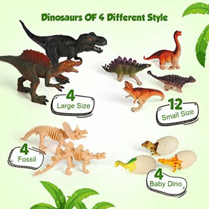 D-FantiX Dinosaur Advent Calendar 2024 for Kids, 24 Days Countdown to Christmas Advent Calendars Dino Toy Xmas Gift for Boys Girls 3 4 5 6 Years Old 4 D-FantiX Dinosaur Advent Calendar 2024 for Kids, 24 Days Countdown to Christmas Advent Calendars Dino Toy Xmas Gift for Boys Girls 3 4 5 6 Years Old - Image 4