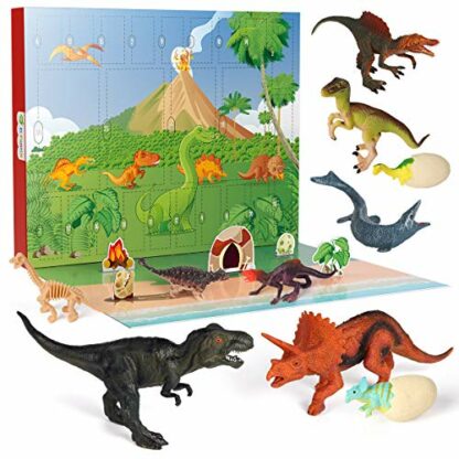 D-FantiX Dinosaur Advent Calendar 2024 for Kids, 24 Days Countdown to Christmas Advent Calendars Dino Toy Xmas Gift for Boys Girls 3 4 5 6 Years Old 2 D-FantiX Dinosaur Advent Calendar 2024 for Kids, 24 Days Countdown to Christmas Advent Calendars Dino Toy Xmas Gift for Boys Girls 3 4 5 6 Years Old - Image 2