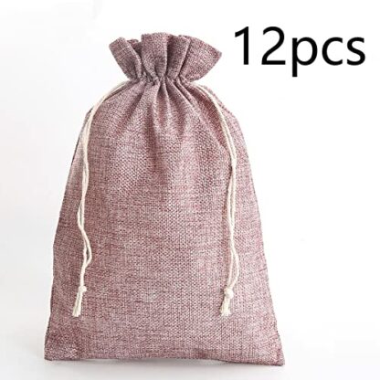DAHI Jute Bags Advent Calendar Bags Gifts for Wedding Engagement Advent Calendar - Image 3
