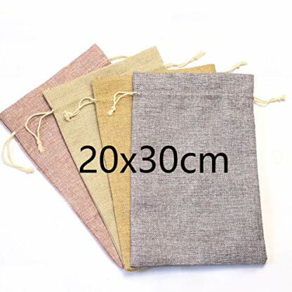 DAHI Jute Bags Advent Calendar Bags Gifts for Wedding Engagement Advent Calendar - Image 4