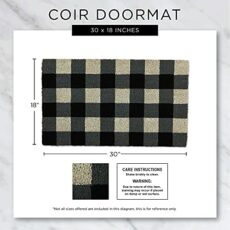 DII Animal Collection Natural Coir Doormat
