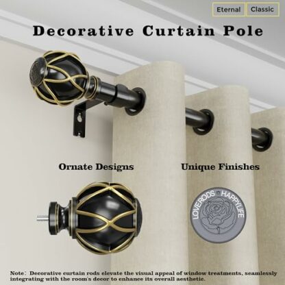 Decorative curtain Poles - Image 3