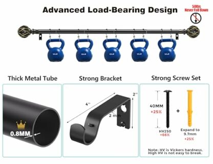 Decorative curtain Poles - Image 4