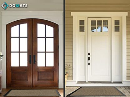 Domats - Dirt Trapper Door Mat for Indoor & Outdoor - Non Slip Mat with Rubber Backed - Washable Rug Mats for Floor & Carpet - Entrance Doormat for Home, Kitchen, Office & Garden (40 x 60 cm||Beige) 3 Domats - Dirt Trapper Door Mat for Indoor & Outdoor - Non Slip Mat with Rubber Backed - Washable Rug Mats for Floor & Carpet - Entrance Doormat for Home, Kitchen, Office & Garden (40 x 60 cm||Beige) - Image 3