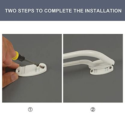 Double Curtain Rods,Room Darkening Curtain Rod,Adjustable 3/4 Inches Front and 5/8 Inches Back Quality Metal Window Curtain Rod,Wrap Around Design - Image 4