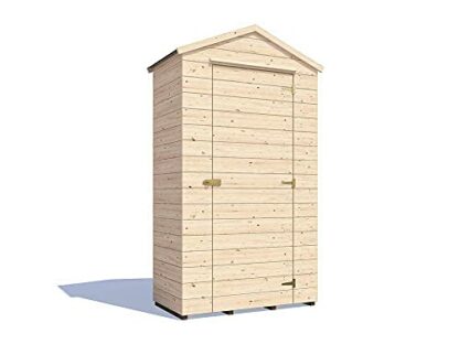 Dunster House Box Garden Wooden Tool Shed with Storage Shelf and Tool Rail Talia Natural 3 Dunster House Box Garden Wooden Tool Shed with Storage Shelf and Tool Rail Talia Natural - Image 3