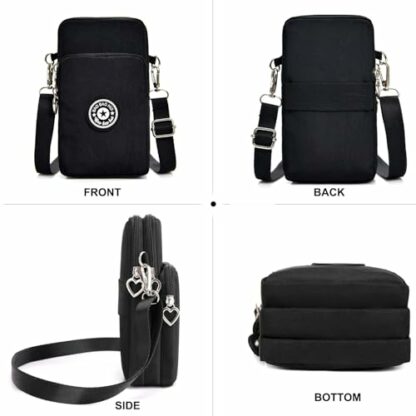 DuoLmi Crossbody Bags for Women, Waterproof Phone Pouch Wrist Bag Zipper Phone Bag Small Handbag Crossbody Shoulder Bag Compatible with iPhone 15 Pro Max/15/14/13/12/11 Samsung Galaxy S23 S22… 4 DuoLmi Crossbody Bags for Women, Waterproof Phone Pouch Wrist Bag Zipper Phone Bag Small Handbag Crossbody Shoulder Bag Compatible with iPhone 15 Pro Max/15/14/13/12/11 Samsung Galaxy S23 S22… - Image 4