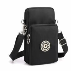 DuoLmi Crossbody Bags for Women, Waterproof Phone Pouch Wrist Bag Zipper Phone Bag Small Handbag Crossbody Shoulder Bag Compatible with iPhone 15 Pro Max/15/14/13/12/11 Samsung Galaxy S23 S22…