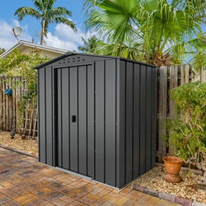 Duramax Top Shed Metal Garden Storage Shed - Image 3