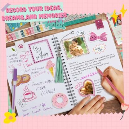 EDUMAN DIY Journal Gift for Girl 4 EDUMAN DIY Journal Gift for Girl - Image 4