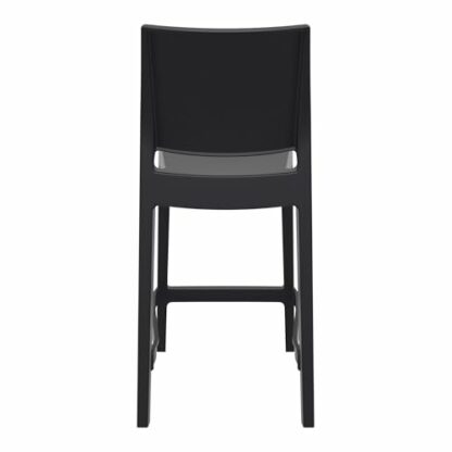 Eclipse Furniture Maya 65 Bar Stool - Contemporary Design, Plastic Seat, White, Grey, Black, Taupe, Green - Indoor/Outdoor Use - Image 3