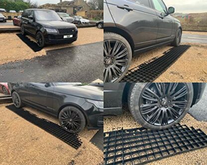 Ecodeck ECODRIVE500 DRIVEWAY GRIDS X24 = 6 SQUARE METRE OF GRAVEL GRIDS + HEAVY DUTY WOVEN MEMBRANE GRASS GRID PLASTIC STABILITY GRIDS GRID POROUS ECO PAVING BASES & PARKING DRIVE WAY - Image 3