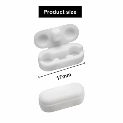 Enhance Your Blinds with 15 PCS Roller Blind Chain Connectors, Plastic Chain Connectors Fits Roller, Roller Blind Cord Connector Clips, Secure Ball Chain Cord Connector Clips for 4.5mm Chains - Image 3