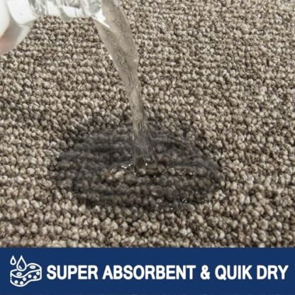 FCSDETAIL Dirt Trapper Indoor Door Mat, Machine Washable Entrance Rug, Dog Doormat, Non-slip Inside Floor Mat for Entryway, Muddy Shoes & Paws - Image 4