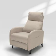 FLEXISPOT Recliner Chair Single Padded Seat Wing Back Reclining Armchair Home Living Room Theater Adjustable Leg Rest and Reclining Functions
