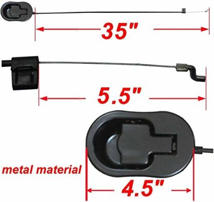 FOLAI Recliner Replacement Parts Recliner Handle Chair Release Replacement Handle Cable - Image 4