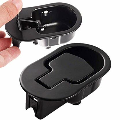 FOLAI Recliner Replacement Parts - Universal Black Metal Pull Recliner Handle with Cable - fits Recliner Couch Style Pull Chair Release Handle for Sofa - Image 2