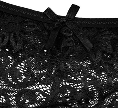 FallSweet Pack of 5,Women Lace Panties Sexy Underwear Ultra Thin Briefs S M L XL - Image 4