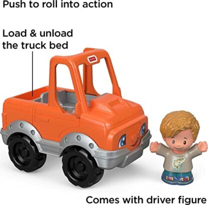 Fisher-Price Little People Around the Neighborhood Vehicle Pack, set of 5 push-along vehicles and 5 figures for toddlers [Amazon Exclusive] - Image 3