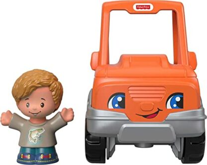 Fisher-Price Little People Around the Neighborhood Vehicle Pack, set of 5 push-along vehicles and 5 figures for toddlers [Amazon Exclusive] - Image 4