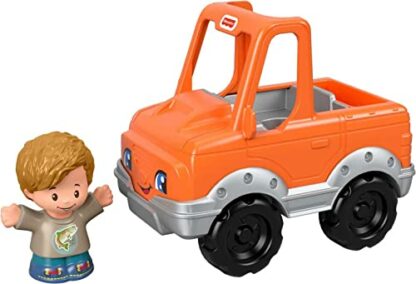 Fisher-Price Little People Around the Neighborhood Vehicle Pack, set of 5 push-along vehicles and 5 figures for toddlers [Amazon Exclusive] - Image 2
