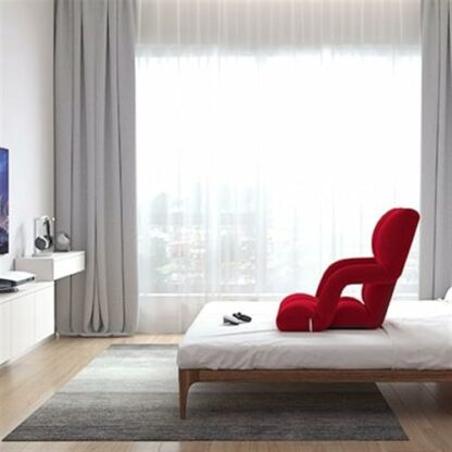 Floor Chair 6 Angle Adjustable Backrest Floor Chair with Back Support and Armrest, Folding Meditation Seating Lazy Sofa Bed Chair Tatami Chair for Adults Kids Video-Gaming Reading TV Watching Meditati - Image 3