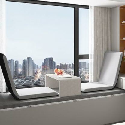 Floor Chair Adjustable Meditation Chair Padded Folding Gaming Soft Seat for Living Room Bedroom Yoga Room Gray - Image 2