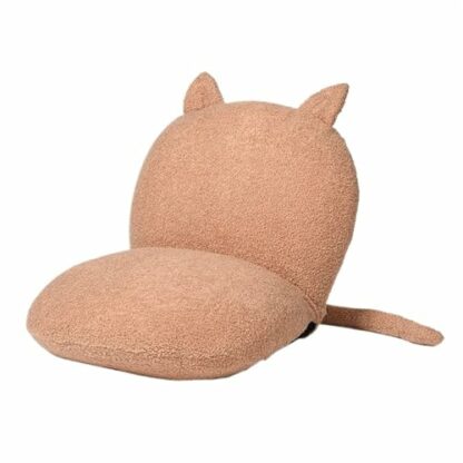 Floor Chair Cat Shaped Meditation Floor Chair Lazy Sofa Chair with Back Support for Adults Kids, Padded Tatami Bed Chair with 6 Adjustable Position for Seating, Gaming, Reading, TV Watching Meditation - Image 2