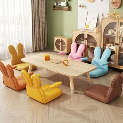 Floor Chair Lounge Floor Chair, Padded Floor Lazy Sofa Chair with Back Support for Meditation and Gaming, Reading Chair for Floor Seating Legless Bay Window Backrest Chair Meditation Chair 3 Floor Chair Lounge Floor Chair, Padded Floor Lazy Sofa Chair with Back Support for Meditation and Gaming, Reading Chair for Floor Seating Legless Bay Window Backrest Chair Meditation Chair - Image 3