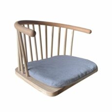 Floor Chair Tiita Floor Chair with Back Support, Meditation Tatami Backrest Chairs, Legless Lazy Chair with Cushion, Living Room Sitting Chair Seat Meditation Chair