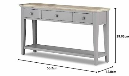 Florence Console Table, Wood - Image 3