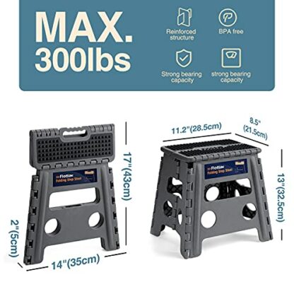 Flottian 9“ and 11 Plastic Folding Stool - Image 4