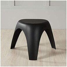 Footrest Ottoman Upholstered Footstool Foot Stool，Plastic Chair Home Change Shoes Stool Small round Stool Dining Chair Stool Learning Triangle Stool Easy to Clean Storage Footstool