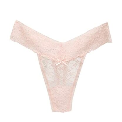 FunAloe Ladies Briefs Clearance Women'S Sexy Thong String Trousers Pack Lace Soft Lingerie Underwear Pack Of 5 5-Pack Sexy Sheer Lace Cutout Low Waist Thong Thong2149 - Image 4