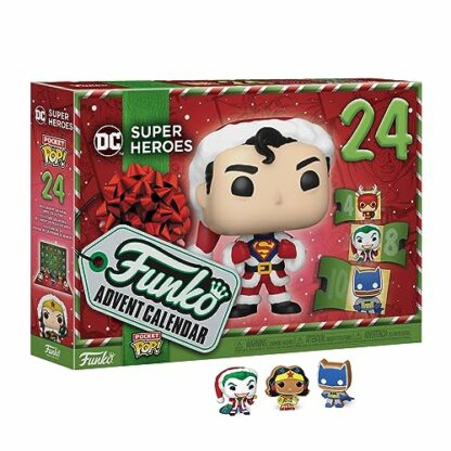Funko Advent Calendar: DC 2023 - Superman - DC Comics - 24 Days Of Surprise - Collectable Vinyl Mini Figures - Mystery Box - Gift Idea - Holiday Xmas for Girls, Boys & Kids - Christmas Countdown 2 Funko Advent Calendar: DC 2023 - Superman - DC Comics - 24 Days Of Surprise - Collectable Vinyl Mini Figures - Mystery Box - Gift Idea - Holiday Xmas for Girls, Boys & Kids - Christmas Countdown - Image 2