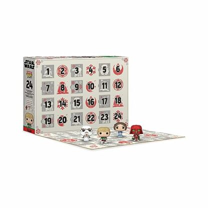 Funko Advent Calendar: Star Wars Holiday - Darth Vader - 24 Days Of Surprise - Collectable Vinyl Mini Figures - Mystery Box - Gift Idea - Holiday Xmas for Girls, Boys & Kids - Christmas Countdown 3 Funko Advent Calendar: Star Wars Holiday - Darth Vader - 24 Days Of Surprise - Collectable Vinyl Mini Figures - Mystery Box - Gift Idea - Holiday Xmas for Girls, Boys & Kids - Christmas Countdown - Image 3