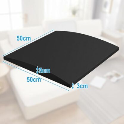 GIONAR 50 x 50cm Sofa Cushion Support-Sofa Repair Foam - Furniture Seat Support - High-Density Sag Repair Replacement for Sofa Couch Loveseat Chair balck - Image 4