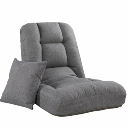 GIZNXBA 5-Position Indoor Adjustable Floor Chair For Reading, Folding Floor Gaming Chair With Back Support, Comfy Padded Teens Adults Sofa Chair For Living Room, Bedroom 2 GIZNXBA 5-Position Indoor Adjustable Floor Chair For Reading, Folding Floor Gaming Chair With Back Support, Comfy Padded Teens Adults Sofa Chair For Living Room, Bedroom - Image 2