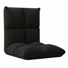 GIZNXBA Floor Chair Adjustable Chaise Lounge Indoor, 6-Position Floor Chair With Back Support For Adults Folding Floor Gaming Chair Folding Lazy Sofa Chair For Living Room, Bedroom