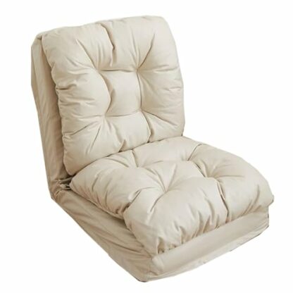 GIZNXBA Floor Chair Adjustable, Folding Floor Gaming Chair, Japanese Floor Chair With Back Support, Lazy Sofa Bed, One Seater Sofa, Adjustable Lounge Recliner Chair For Living Room - Image 2