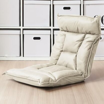 GIZNXBA Floor Chair With Back Support, Folding Sofa Chair With 5 Adjustable Position, Padded Sleeper Bed, Couch Recliner, Meditation Chair, Gaming Floor Chairs For Adults - Image 2