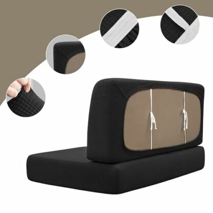 GSTUITGO RV Dinette Cushion Covers,Camper Cushions Cover for RV Camper Car Bench,Stretchable RV Dinette Seat Covers,Elastic Camper Cushion Slipcovers - Image 3